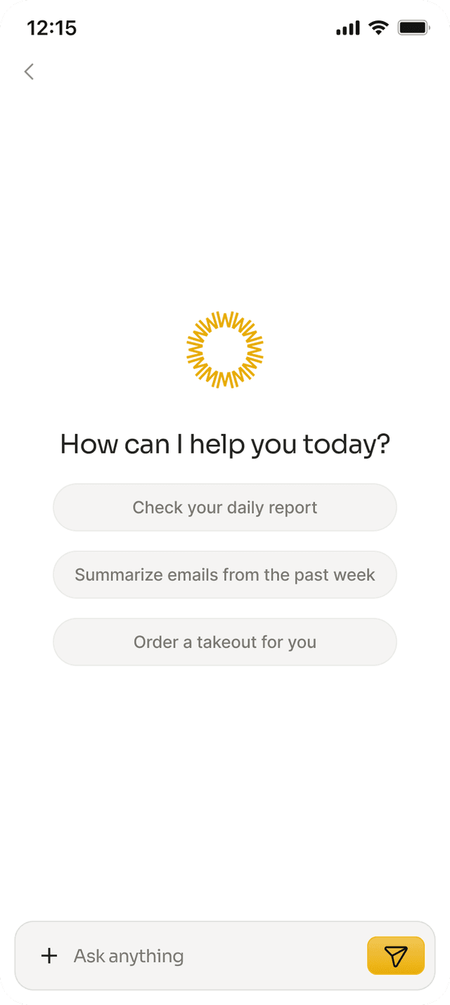 WorldClaw App chat screen
